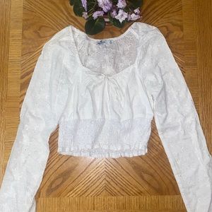 Hollister Summer Long Sleeve Crop